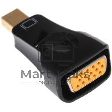 Переходник miniDisplayPort - VGA, Cablexpert A-mDPM-VGAF-01, 20M/15F, черный, пакет