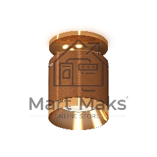 Светильник Ambrella Light XS7404121 SCF/PYG кофе песок/золото желтое полированное MR16 GU5.3 (N7929, C7404, N7034)