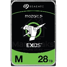 Жесткий диск HDD Seagate Exos M 28Tb 7200rpm SATA 512Mb 3.5