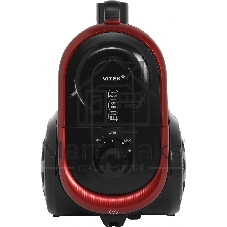 Пылесос Vitek VT-CV1880 черный/красный, 400/2000 Вт, уборка сухая, пылесборник контейнер 2,5 л