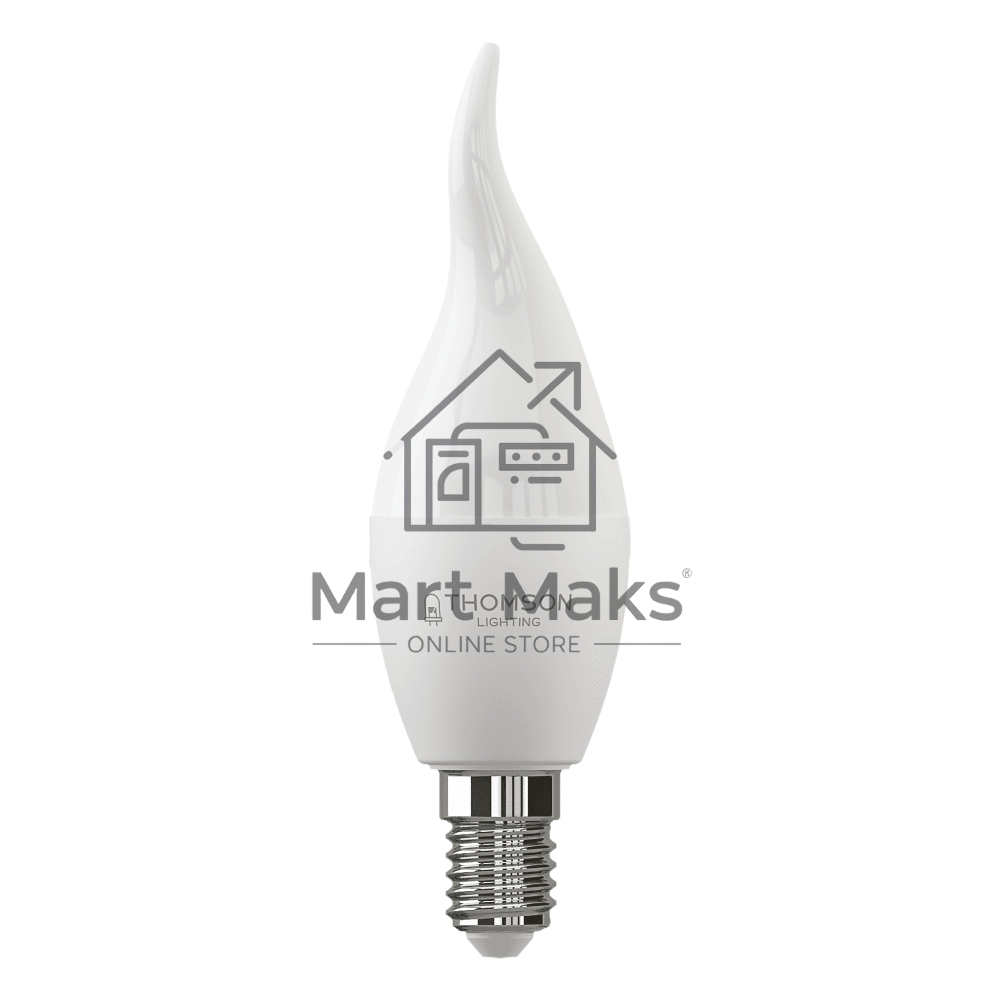 Лампа светодиодная Hiper THOMSON LED TAIL CANDLE 10W 800Lm E14 3000K TH-B2029