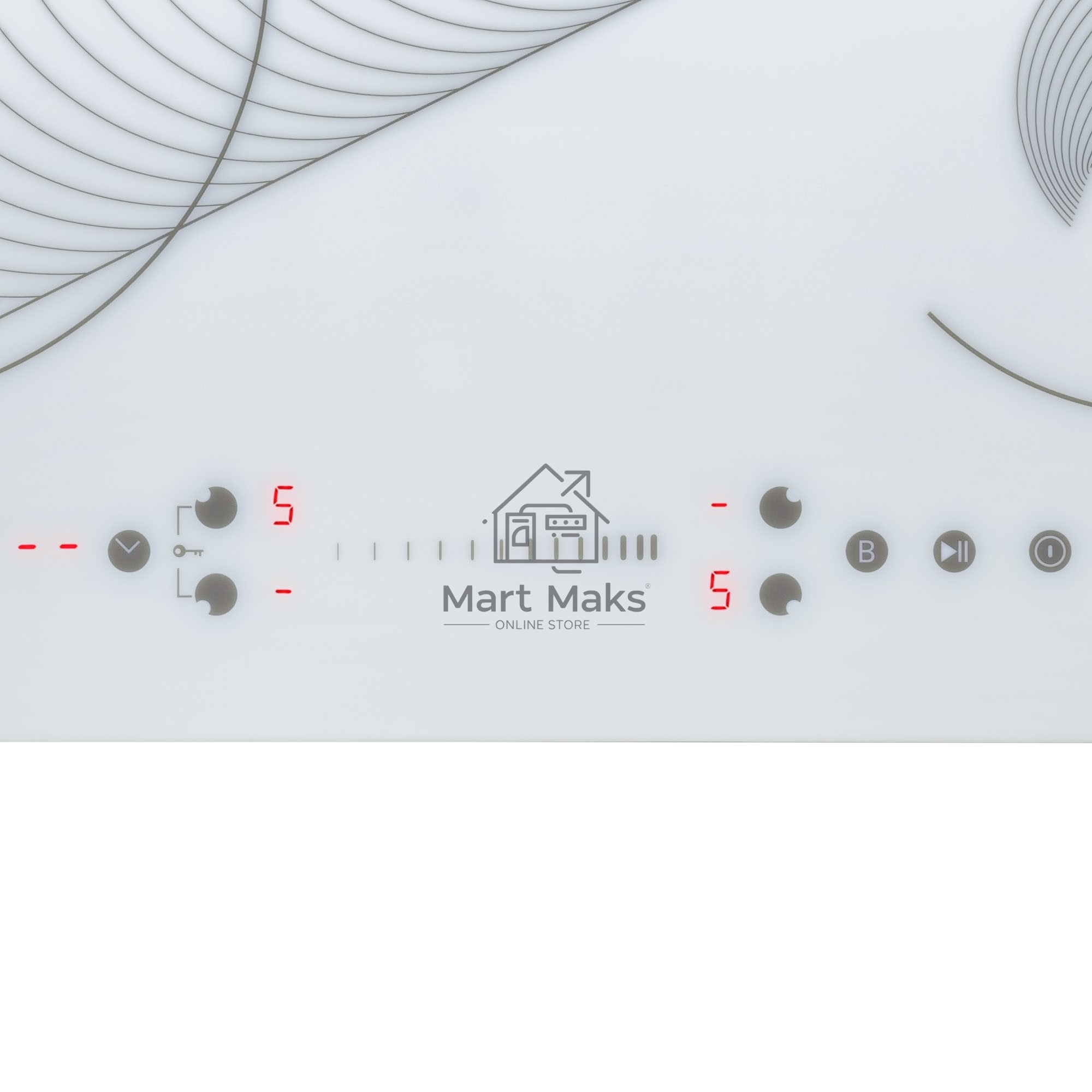 Индукционная варочная поверхность Krona MERIDIANA 60 WH белый; Материалы:Металл/стекло; Панель конфорок:стеклокерамика; Тип поверхности:индукционная; Расположение управления:спереди; Управление:сенсорное (слайдерное); Количество конфорок:4; Таймер:есть, н