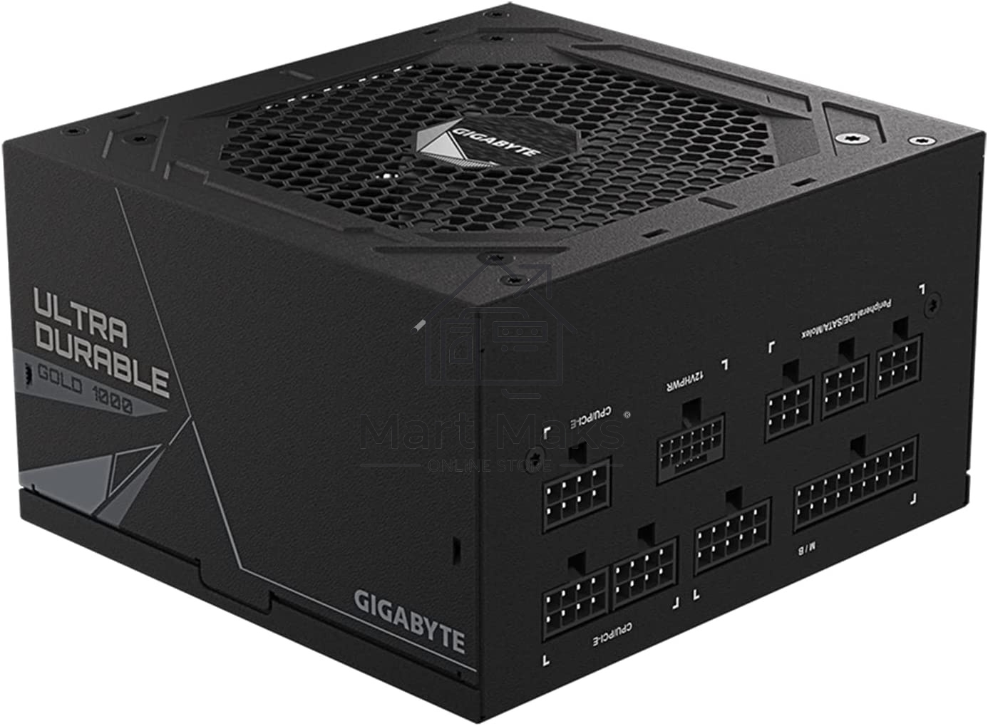 Блок питания Gigabyte GP-UD1000GM PG5 RTL, 1000Вт, 80 PLUS Gold, 120мм, модульный, черный