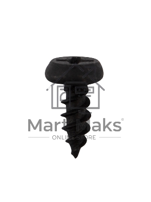 Саморез для металлических конструкций KRANZ острый 3.5х9.5, пакет (25шт.)