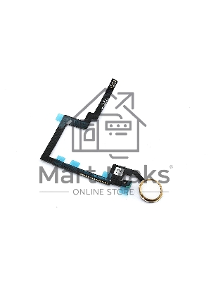 Шлейф кнопки Home для Apple iPad Mini 3 золотой