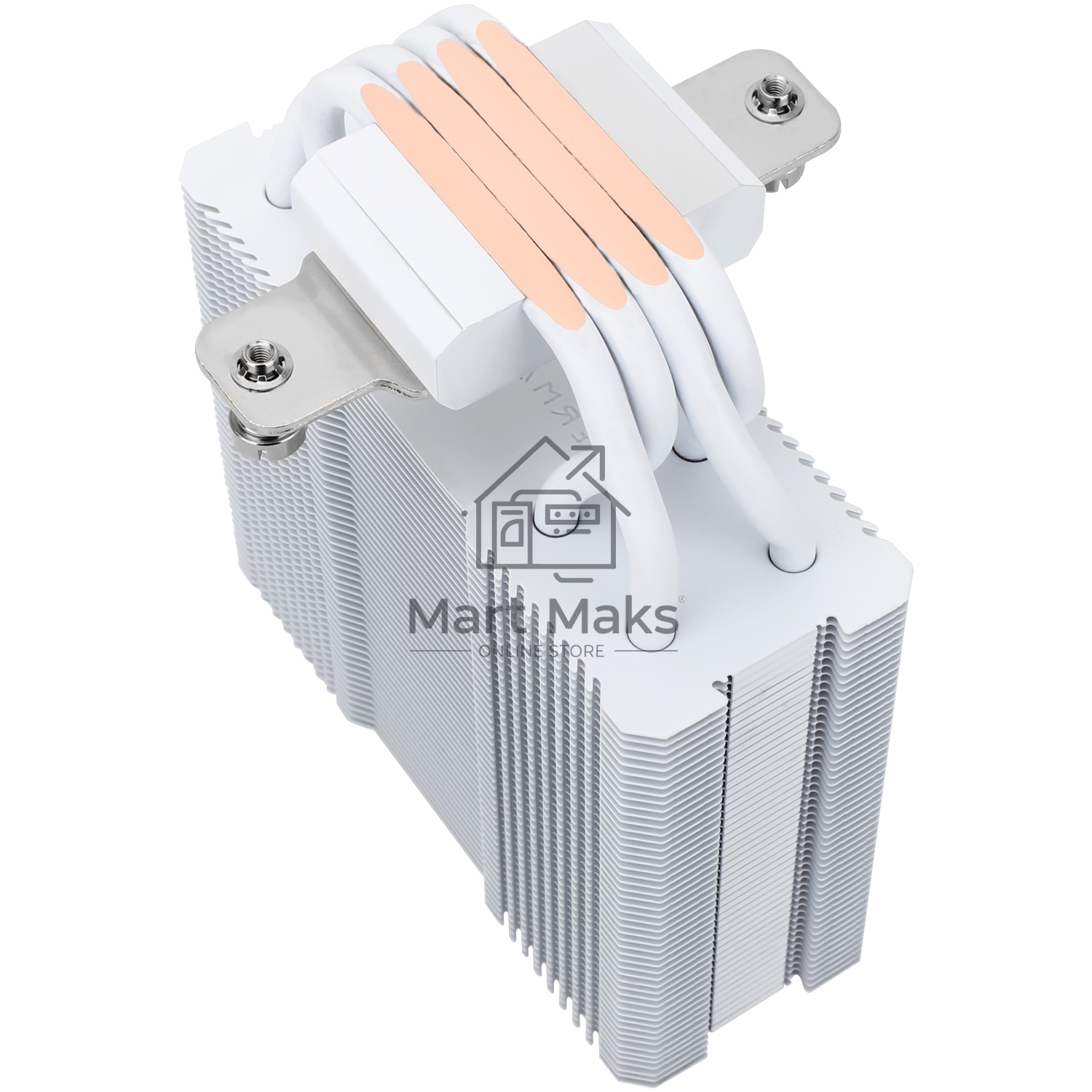Кулер для процессора Thermalright Assassin X 120 Refined SE белый Argb (4-pin PWM, 148mm, Ni/Cu, 4x6mm, ARGB, 1x120mm, 66.17CFM, 25.6dBA, 1550RPM, S: 1200, 1700, 1851, 115X, AM4, AM5, white)