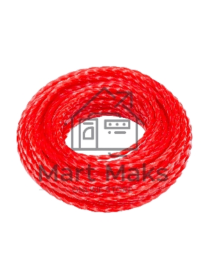 Леска для триммера витой квадрат 4,0 мм х 15 м MTX