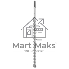 Бур по бетону Matrix, 30 х 600 мм, SDS MAX c крестовой пластиной
