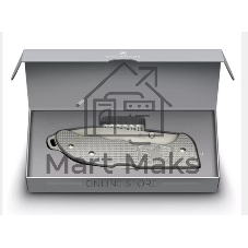 Нож перочинный Victorinox Evoke Alox (0.9415.D221) 136мм 5функц. синий/красный подар.коробка