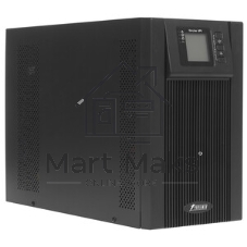 Источник бесперебойного питания PowerMan Online 2000VA черный (Online-Double conversion/LCD Display/USB/Software/RJ11/45,RS-232)