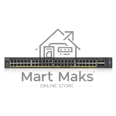 Коммутатор Zyxel XGS2210-52HP, 48 port Gigabit L2 managed PoE+ switch, 375 Watt, 4x 10G