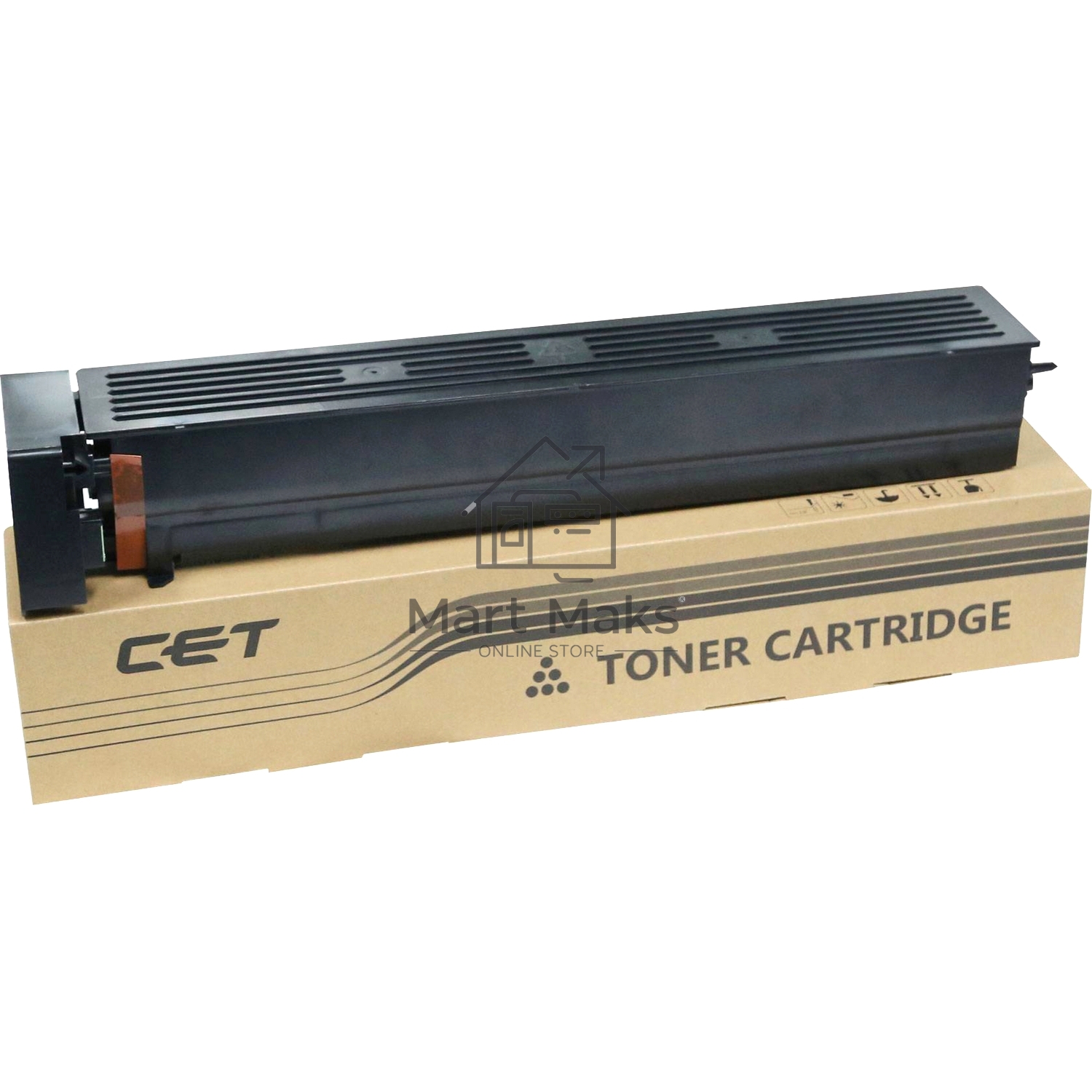 Картридж лазерный CET TN-413K, TN-613K, TN-618 для Konica Minolta Bizhub 502/552/602/652, Bizhub C452/552/652, 900г, (унив.), 37.5K/45K