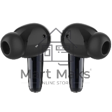 Наушники TWS Tecno Buds 4 черный, внутриканальные, Bluetooth, до 6 ч