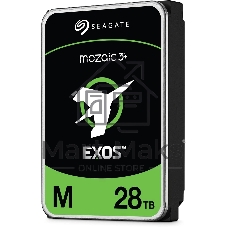 Жесткий диск HDD Seagate Exos M 28Tb 7200rpm SATA 512Mb 3.5