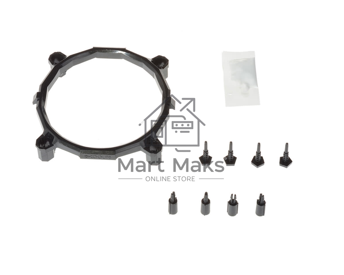 Кулер Cooler ID-Cooling ID-CPU-DK-01T серебристый 92мм алюминий 2200rpm 24db 3-pin 95W 52мм