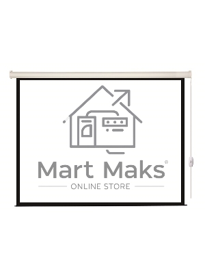 Экран с электроприводом Lumien Eco Control 152x240 см (раб. область 144х232 см) Matte White черная кайма по периметру 16:9