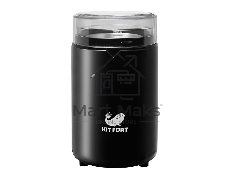 Кофемолка Kitfort КТ-1314 Напряжение: 220 - 230 В, 50/60 Гц.Мощность: 150 Вт.Вместимость: 60 г зерён.
