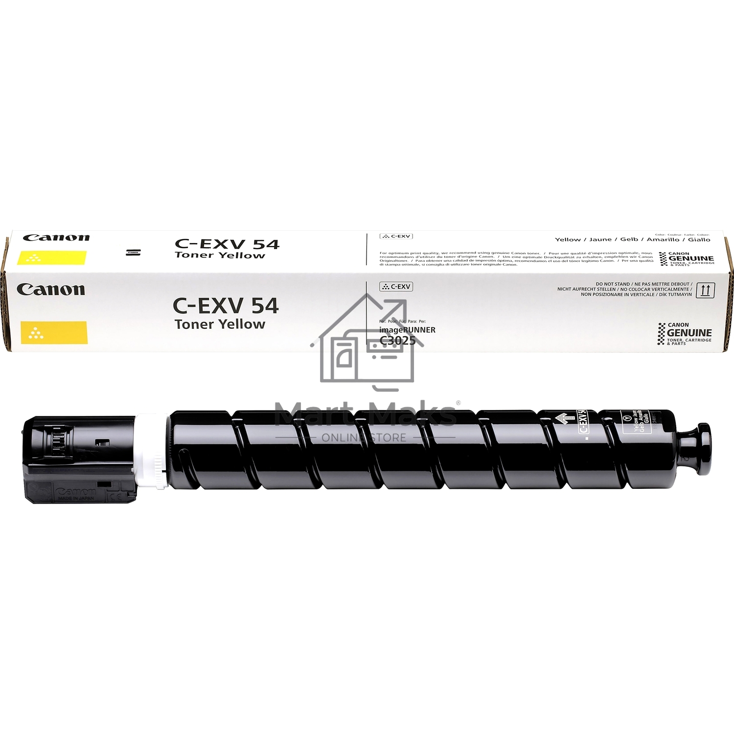 Картридж лазерный Canon C-EXV54Y (1397C002) желтый (8 500 стр.) для Canon imageRUNNER C3226i/C3025i/C3025/C3125i