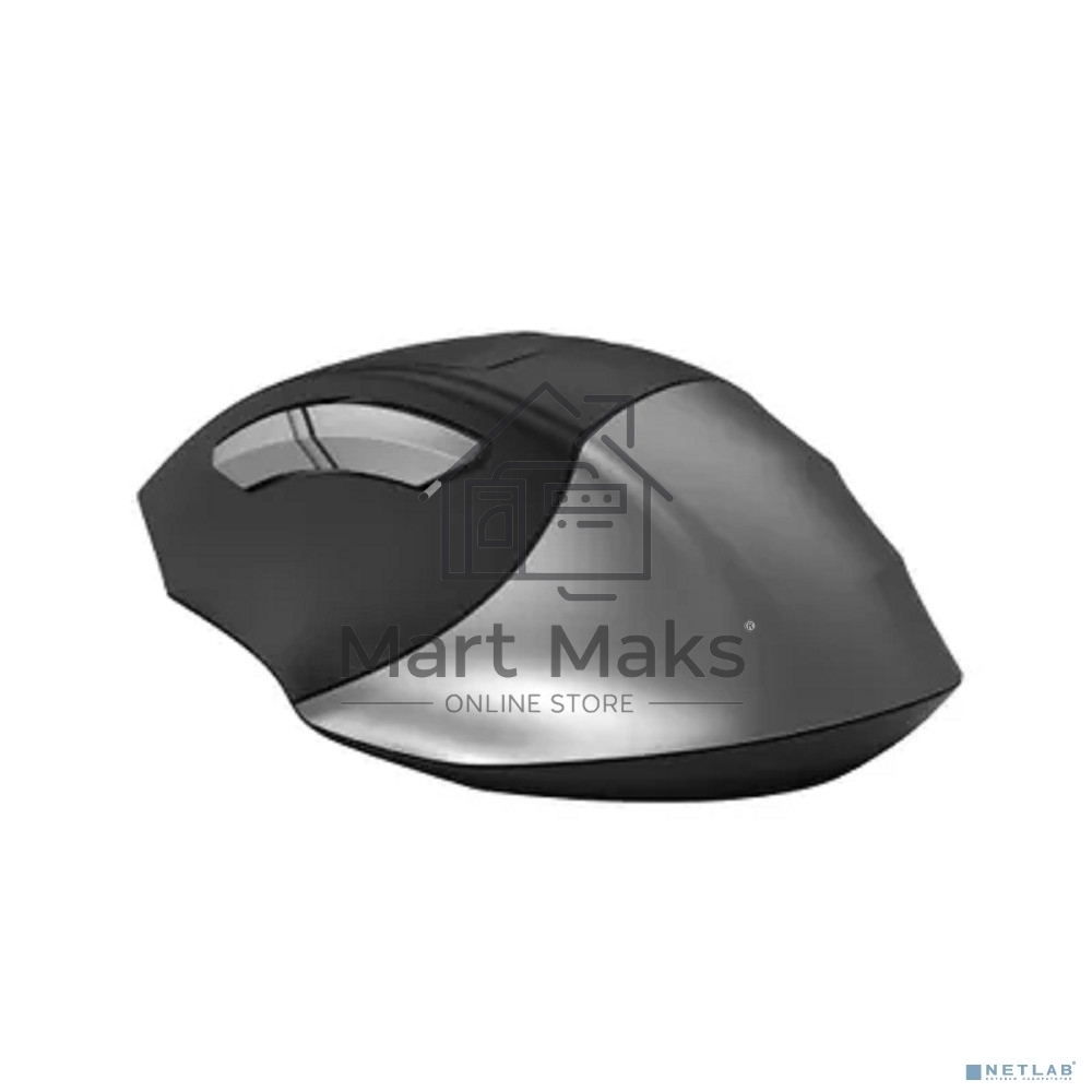 Мышь беспроводная A4Tech Fstyler FG35 серый/черный, 2000 dpi, радиоканал, USB, кнопки - 6