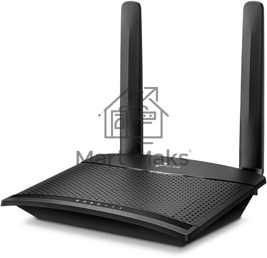 Роутер беспроводной TP-Link TL-MR100 N300 10/100BASE-TX/4G(3G) cat.4 черный