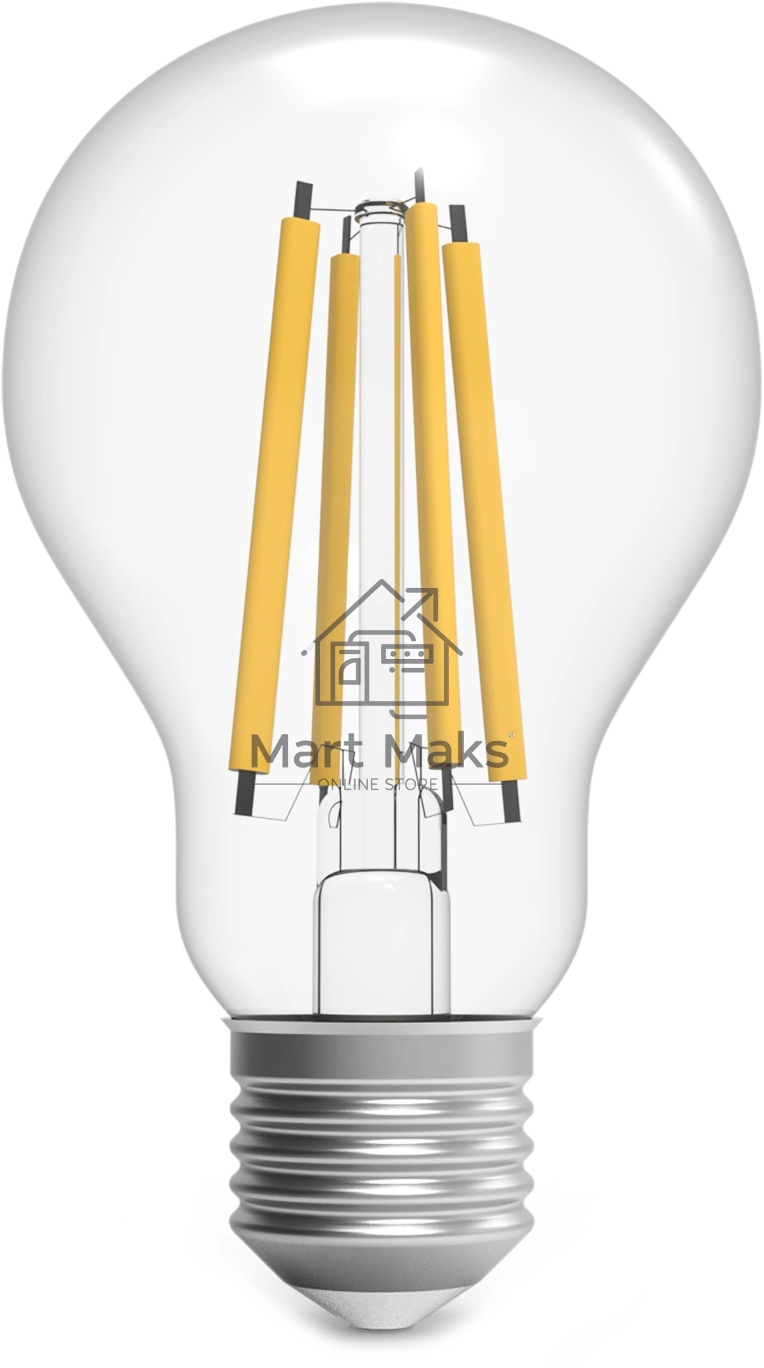 Лампа филам. Gauss Filament 18Вт цок.:E27 груша св.свеч.бел.нейт. (упак.:10шт) (102902218)