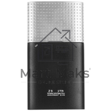 Внешний SSD Netac Z9, 500 Gb, USB 3.2 Gen 2 Type-C, R/W 550/480, черный