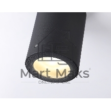 Светильник Ambrella light TN22799 BK черный IP44 GU10 max 12W D65*90