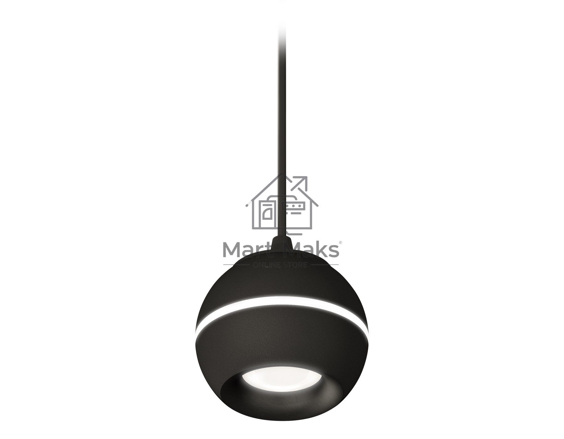 Светильник Ambrella XP1102001 SBK/PBK черный песок/черный полированный MR16 GU5.3 LED 3W 4200K (A2302, C1102, N7011)