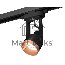 Светильник Ambrella light XT6602045 PBK/PPG черный полированный/золото розовое полированное MR16 GU10 (C6602, N6135)