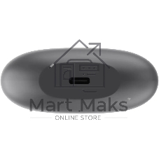 Наушники TWS Tecno Buds 4 черный, внутриканальные, Bluetooth, до 6 ч
