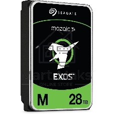 Жесткий диск HDD Seagate Exos M 28Tb 7200rpm SATA 512Mb 3.5