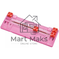 Резак дисковый Kw-Trio 13045pink A4/6лист./230мм/ручн.прижим