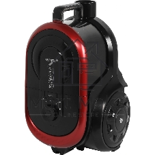 Пылесос Vitek VT-CV1880 черный/красный, 400/2000 Вт, уборка сухая, пылесборник контейнер 2,5 л