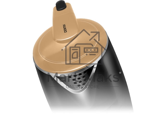 Чайник Centek CT-0025 черный металл 1.8л, 1800W, двойные стенки, кнопка вкл. на ручке