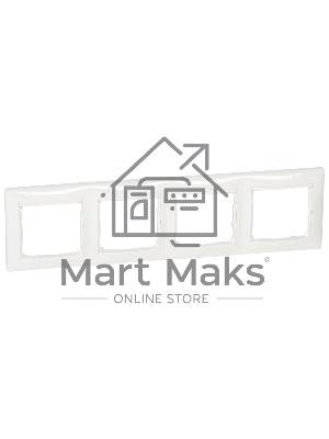 Рамка 4-м Valena горизонт. бел.