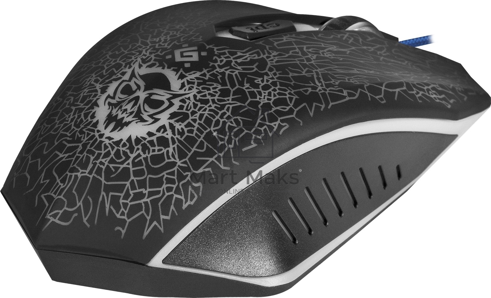 Мышь проводная Defender Shock GM-110L черный, 3200 dpi, USB, кнопки - 6