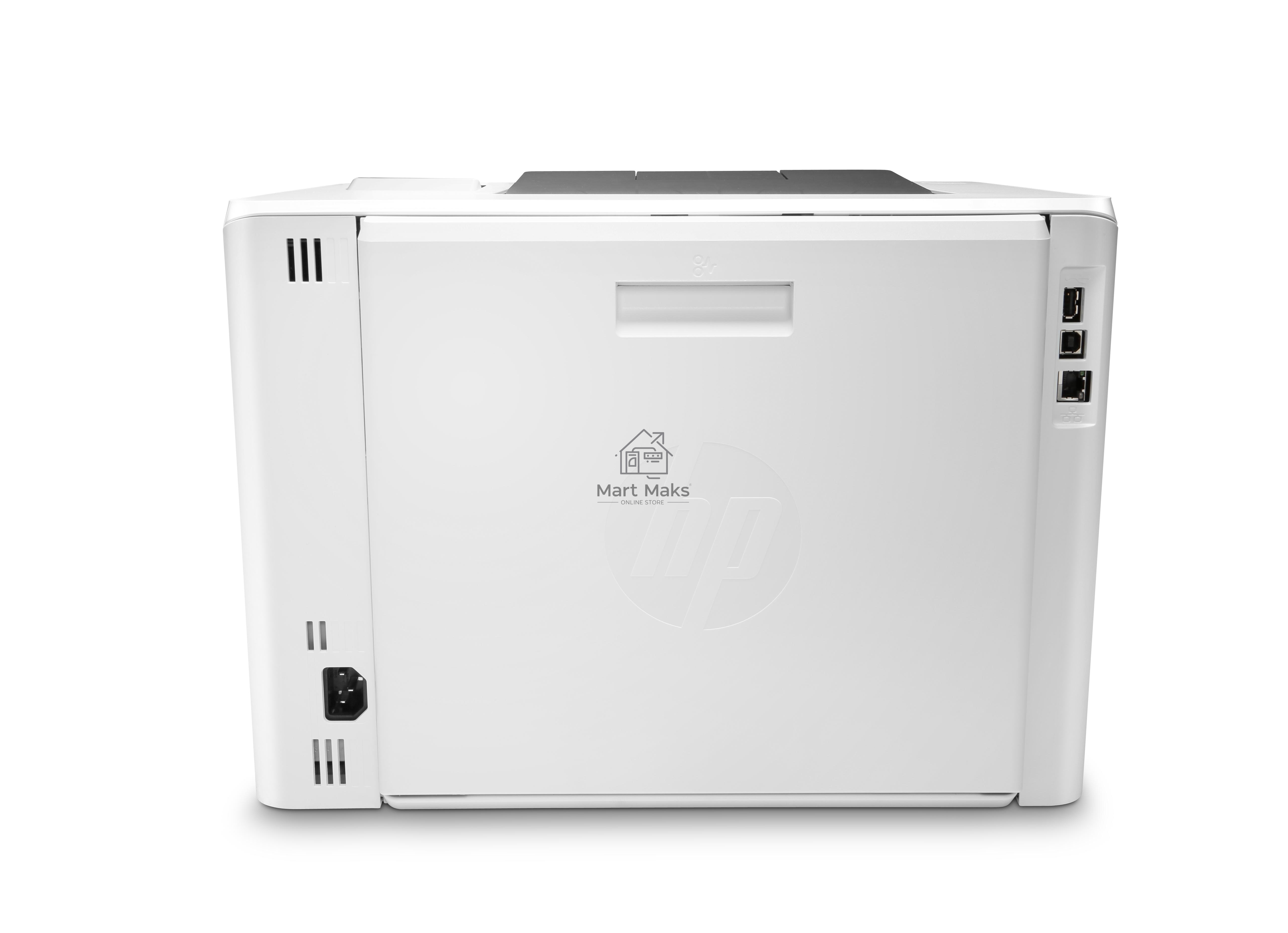 Принтер лазерный HP Color LaserJet Pro M454dn (W1Y44A), А4, цветной, печ. до 27 стр/мин., 600 x 600 dpi, USB, RJ-45, Air Print, Mopria