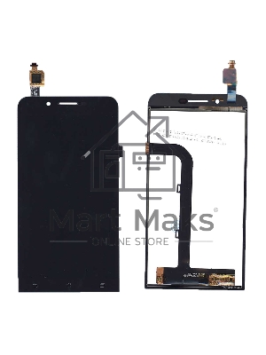 Дисплей для Asus ZenFone Go ZC500TG черный