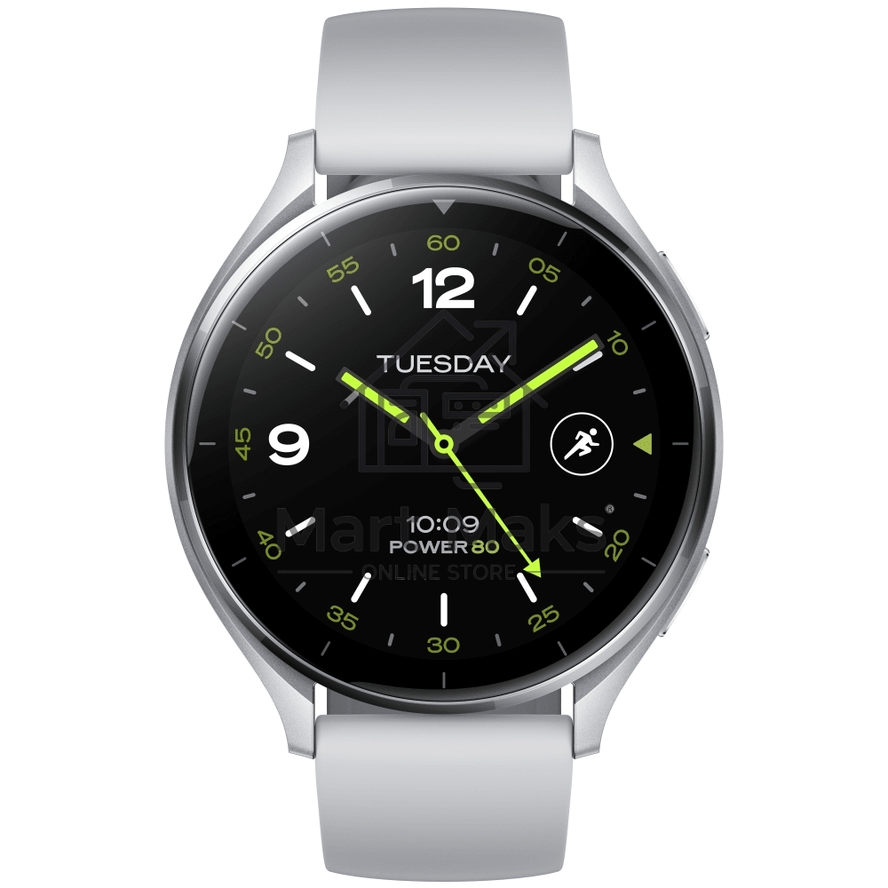 Смарт-часы Xiaomi Watch 2 Silver Case With Gray TPU Strap M2320W1