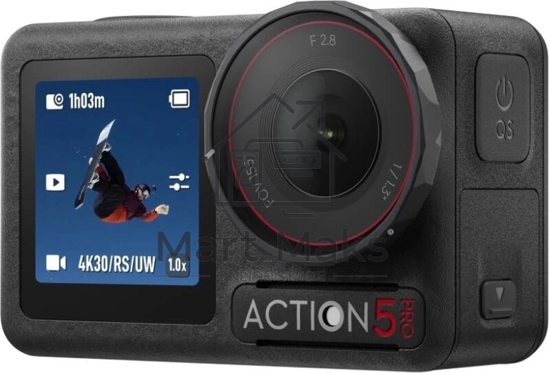 Экшн-камера Dji Osmo Action 5 Standard Combo 1xCMOS 12Mpix серый/черный