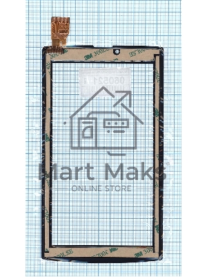 Сенсорное стекло (тачскрин) RP-250A-7.0-FPC-A3 ver.C черное