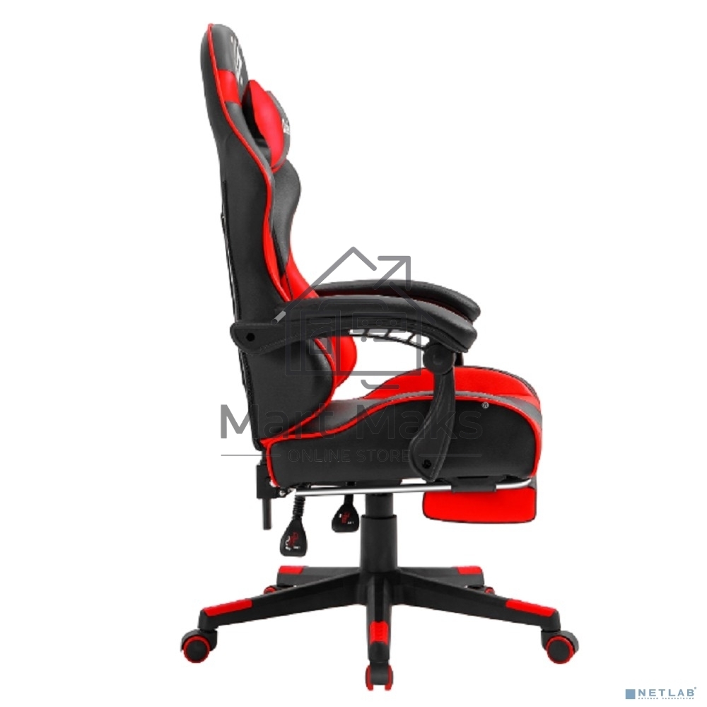 Кресло игровое Defender ROCK BLACK/RED PU
