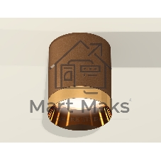 Светильник Ambrella Light XS6304011 SCF/PYG кофе песок/золото желтое полированное MR16 GU5.3 (C6304, N6134)