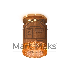 Светильник Ambrella Light XS7404122 SCF/PYG/CF кофе песок/золото желтое полированное/кофе MR16 GU5.3 (N7929, C7404, N7195)