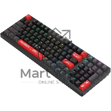 Клавиатура проводная A4Tech Bloody S98 (S98 RED) USB черный/красный