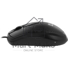 Мышь проводная Defender Trace MB-989 черный, 1000 dpi, USB, кнопки - 3