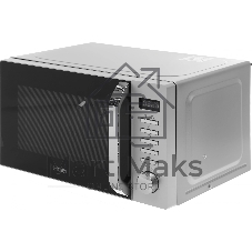 Микроволновая печь Haier HMB-DG208SA серебристый, 20 л, 800 Вт, переключатели - кнопки, поворотный механизм