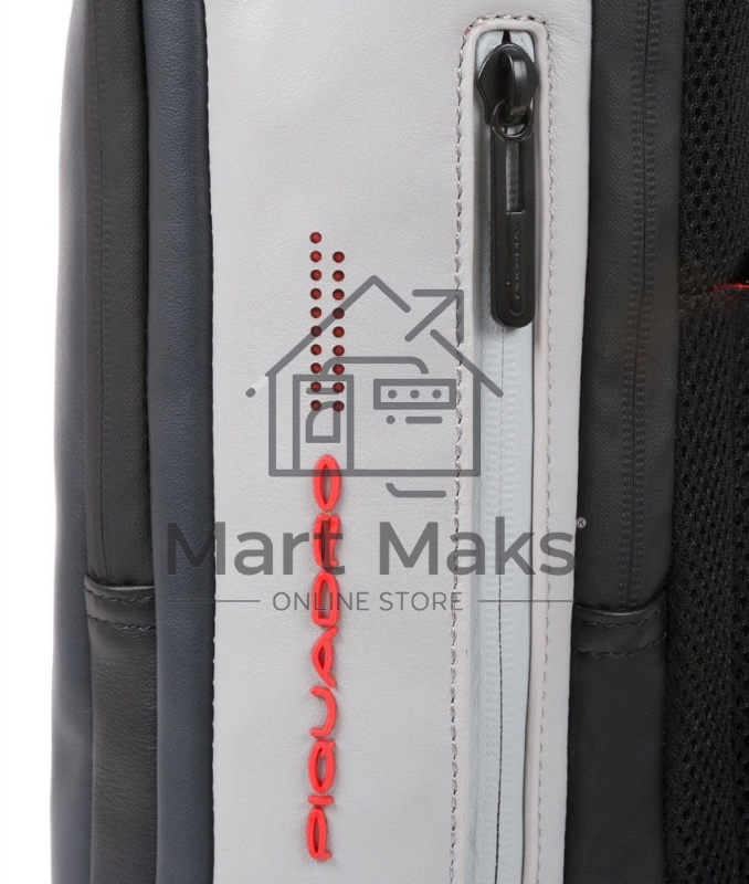 Рюкзак мужской Piquadro Urban CA4818UB00/GRN серый/черный натур.кожа