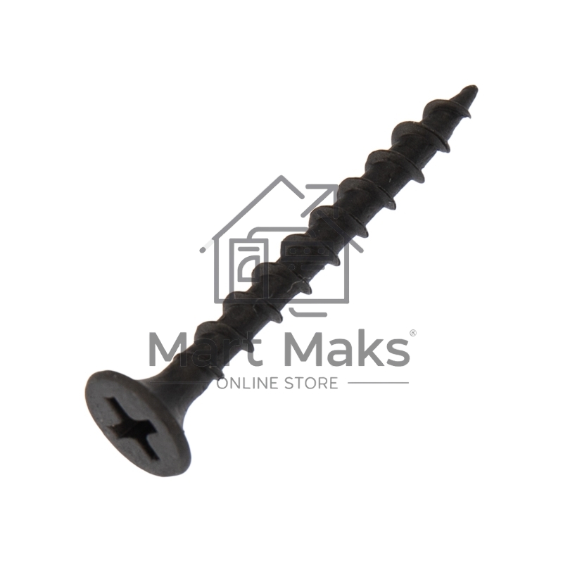 Саморез гипсокартон-дерево KRANZ 3.5х35, пакет (25шт.)