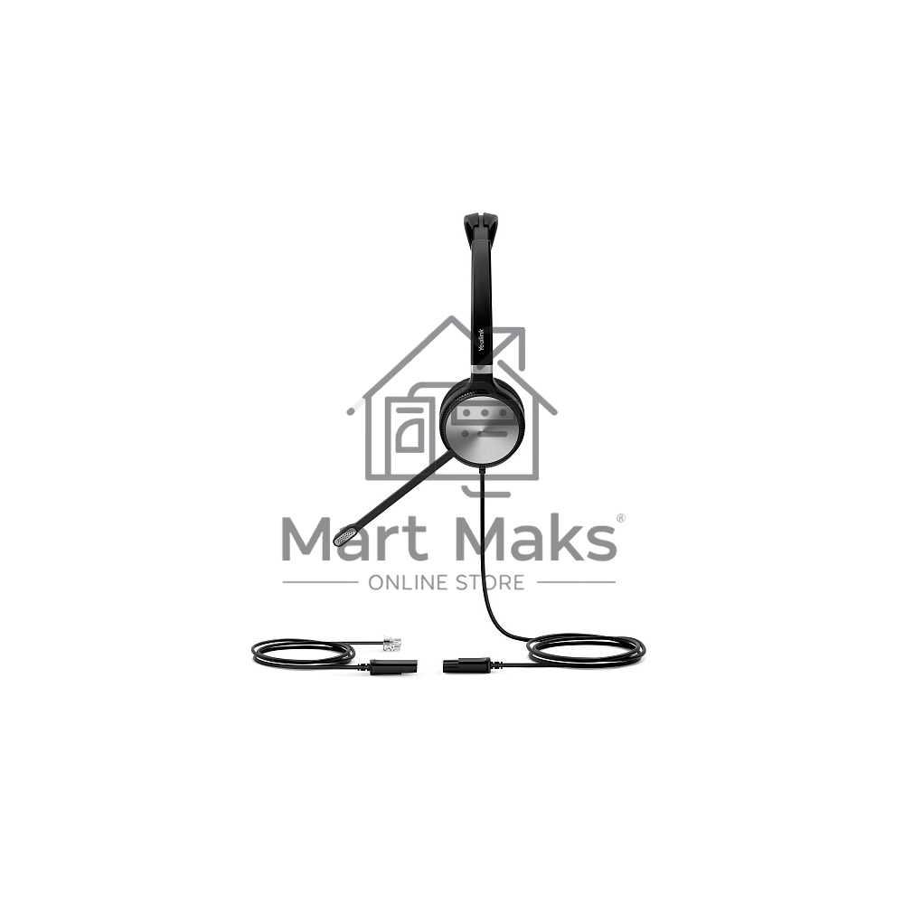 Гарнитура YEALINK YHS36 Dual Дуо, Проводная, HD звук, QD, RJ9, шт